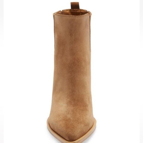 Marc Fisher Oshay brown suede booties - Picture 2 of 5